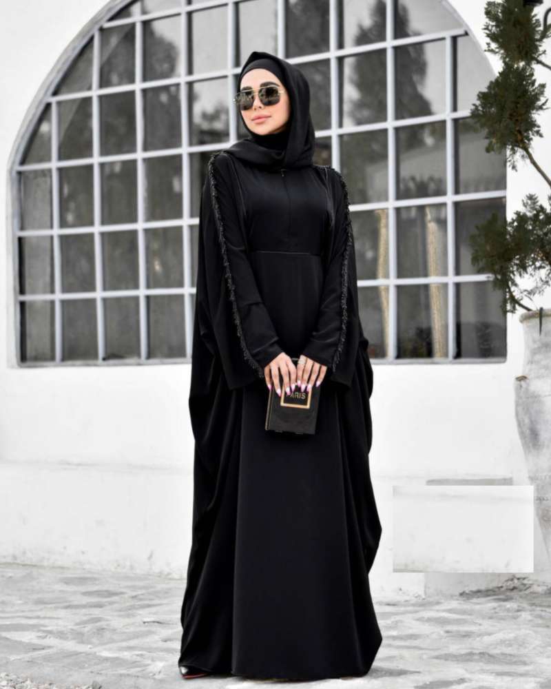 مانتو عبایی کرپ ندا