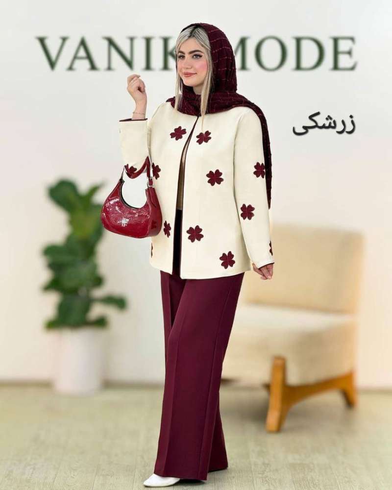 کت و شلوار کرپ مازراتی